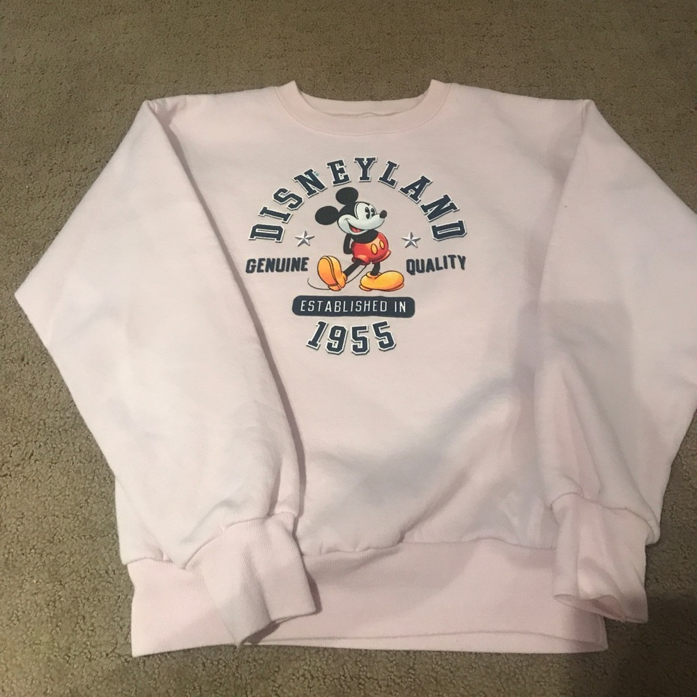 Girls Disneyland sweatshirt